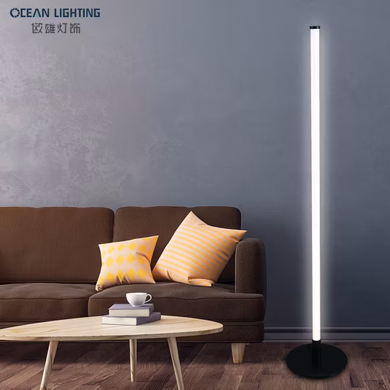 Round Base Modern Simple Decorative Design Home LED Floor Lamp