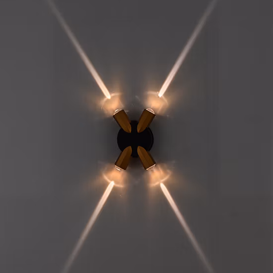 147f10W Яркий светодиодный настенный светильник для интерьера и экстерьера из литого под давлением алюминия